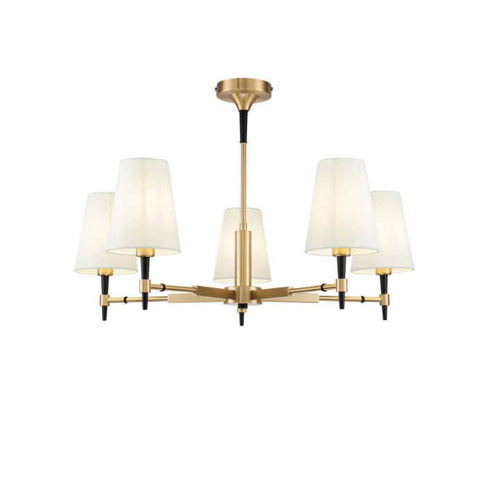 Plafonieră Zaragoza, Metal Alamă, 40W, MAYTONI H001CL-05BS [5]