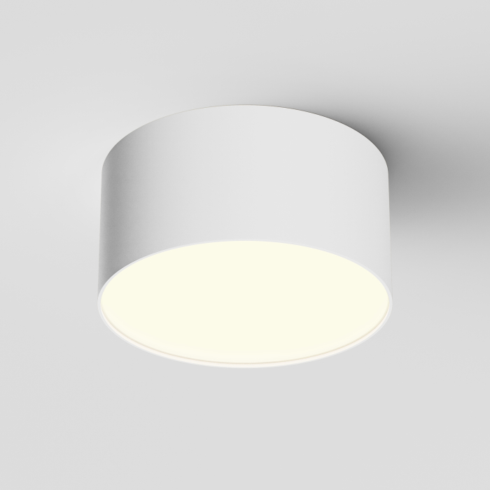 Plafonieră Zon, Aluminiu Alb, 12W, MAYTONI C032CL-12W3K-RD-W [7]