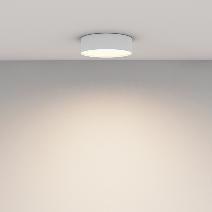 Plafonieră Zon, Aluminiu Alb, 24W, MAYTONI C032CL-24W3K-RD-W [7]