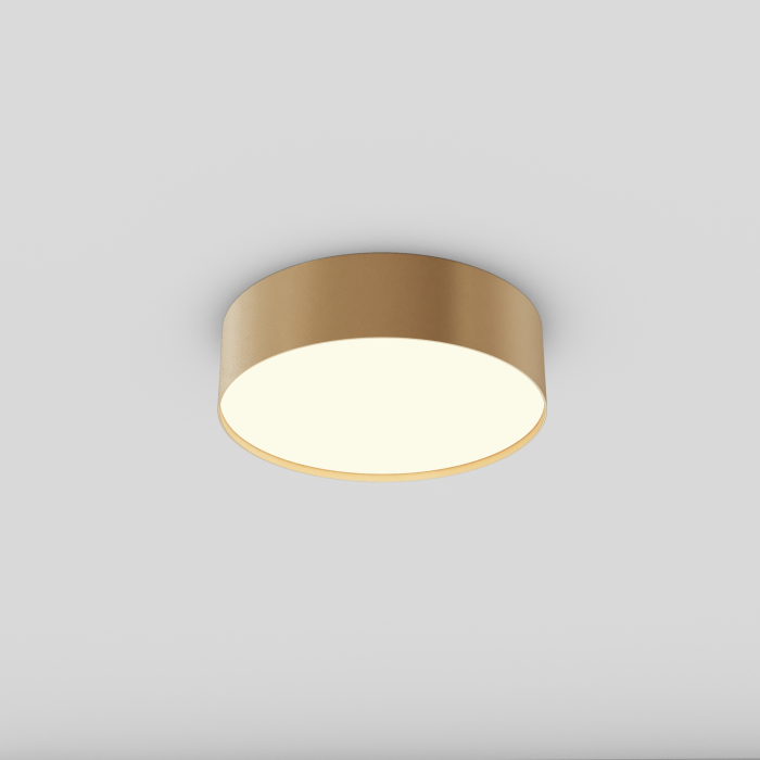 Plafonieră Zon, Aluminiu Auriu mat, 24W, MAYTONI C032CL-24W3K-RD-MG [6]
