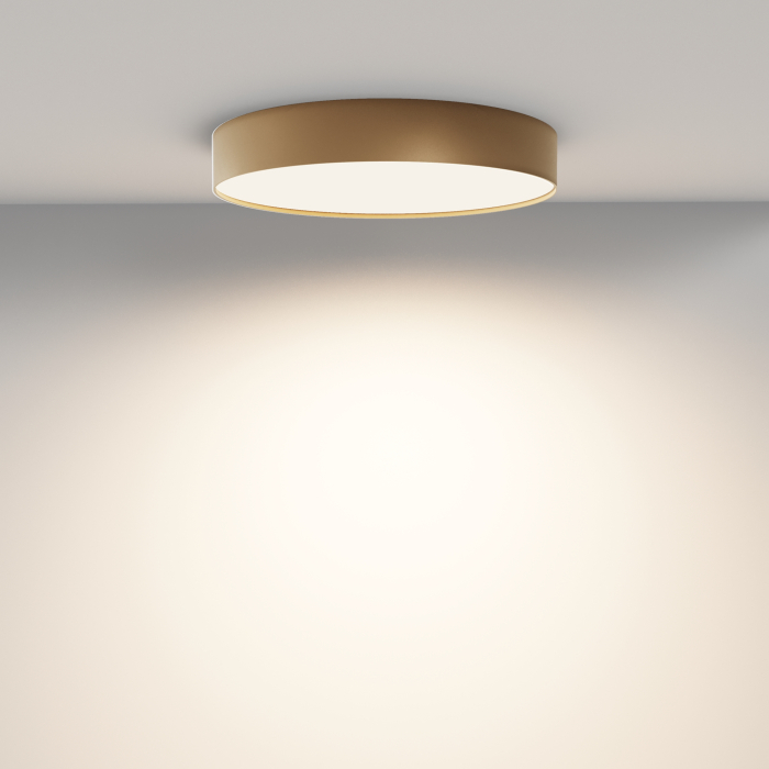 Plafonieră Zon, Aluminiu Auriu mat, 45W, MAYTONI C032CL-45W3K-RD-MG [6]