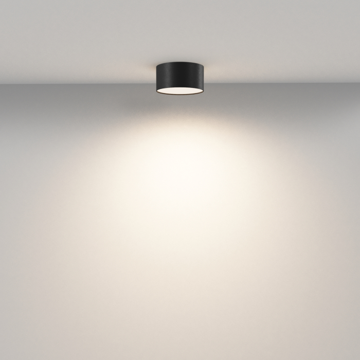 Plafonieră Zon, Aluminiu Negru, 12W, MAYTONI C032CL-12W3K-RD-B [7]