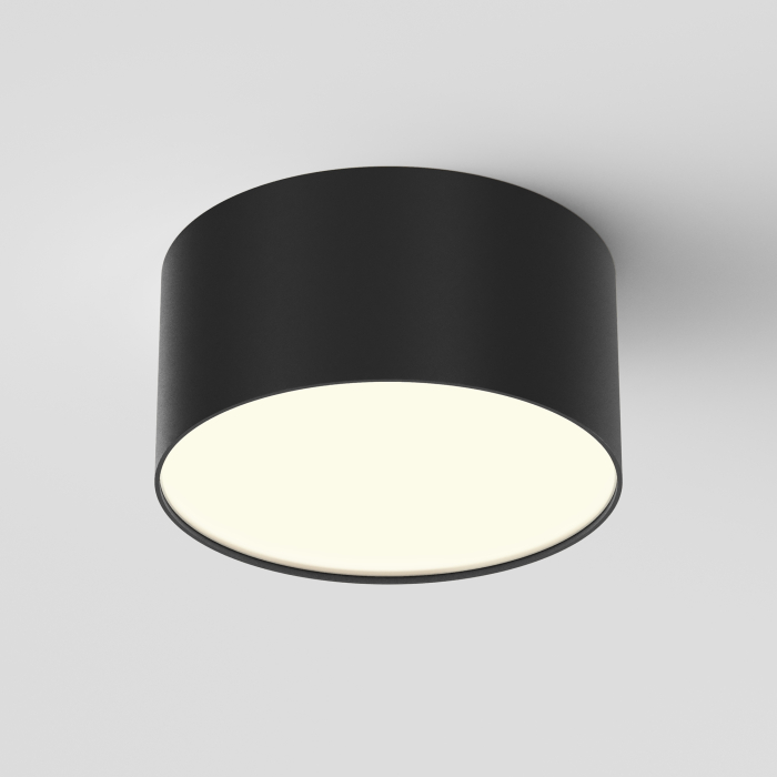 Plafonieră Zon, Aluminiu Negru, 12W, MAYTONI C032CL-12W3K-RD-B [6]