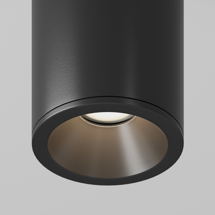 Plafoniera Zoom C029CL-01-S-B, 1xGU10, neagra, IP65, Maytoni [2]