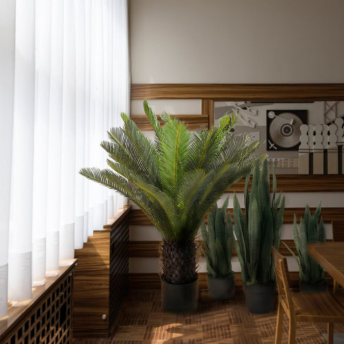 Planta artificiala Sansewieria Zelenica 65cm [3]