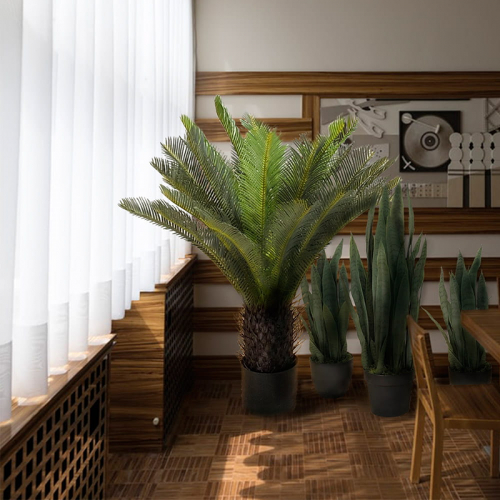 Planta artificiala Sansewieria Zelenica 90cm [3]