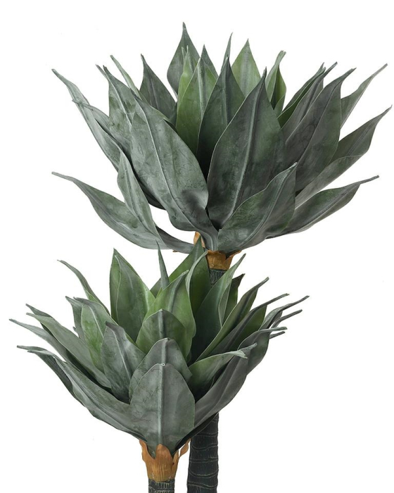 Plantă Decorativă Agave 75x55x120 cm, Plantă Artificială Negru - Kare Design [2]