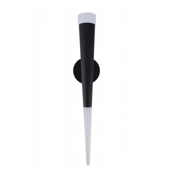 Aplica perete LED neagra/crom Hermina Ø 6x44,5 cm, design modern, iluminare la ambele capete, AZ 1009 - Azzardo [5]