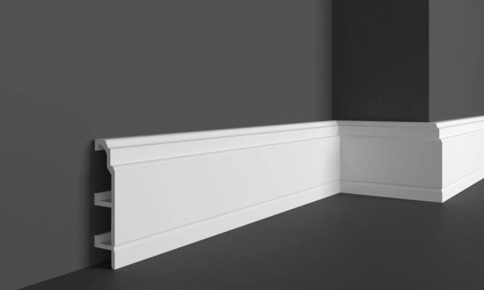 Plinta decorativa din polimer rigid HCR515 - 11X2.5x200 cm [1]