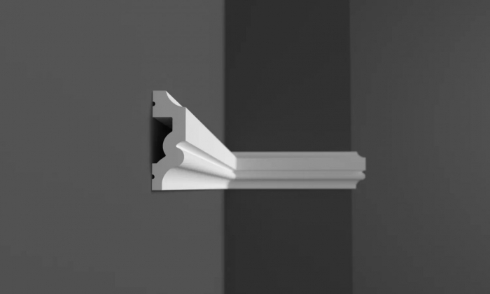 Plinta decorativa din polimer rigid HCR526 - 3x1x200 cm [3]