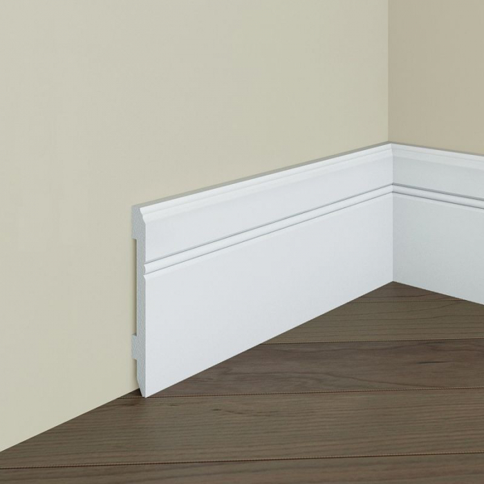 Plinta decorativa din polimer rigid S11 - 10.8x1.1x200 cm [1]