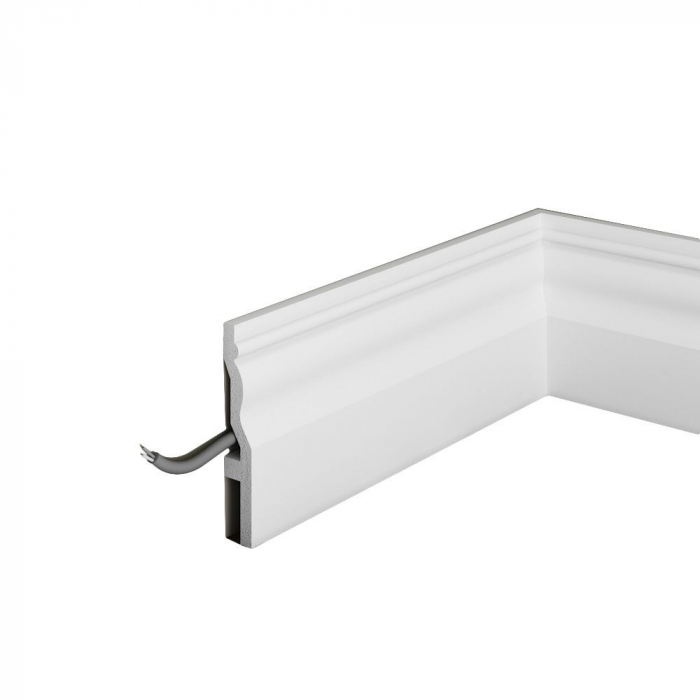 Plinta decorativa din polimer rigid S19 - 11x1.9x200 cm [3]