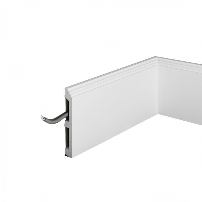 Plinta decorativa din polimer rigid S20 - 11.9x1.8x200 cm [3]