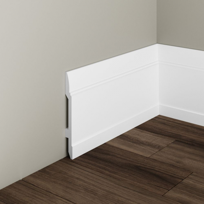 Plinta decorativa din polimer rigid S24 - 14.8x1.4x200 cm [1]
