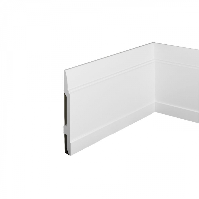 Plinta decorativa din polimer rigid S24 - 14.8x1.4x200 cm [4]