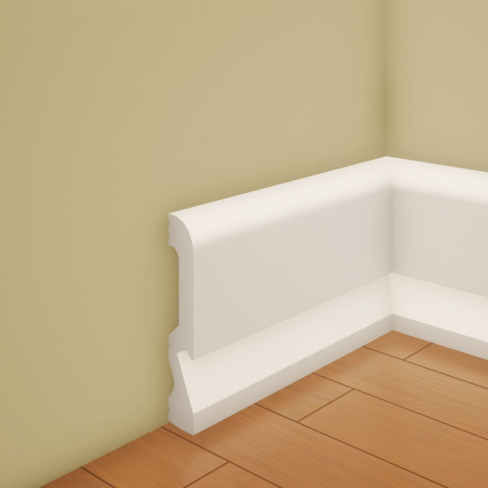 Plinta decorativa din polimer rigid S28 - 10x1.8x240 cm [2]