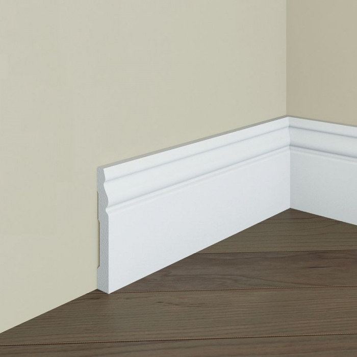 Plinta decorativa din polimer rigid S6 - 9.6x1.3x200 cm [1]
