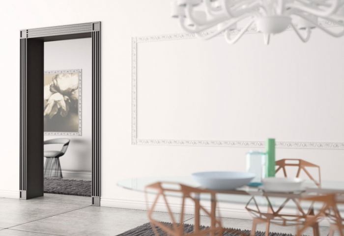 Plinta decorativa din polimer rigid S6 - 9.6x1.3x200 cm [2]