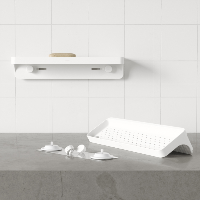 Poliță Flex 41x12x9 cm, Alb - Umbra [4]