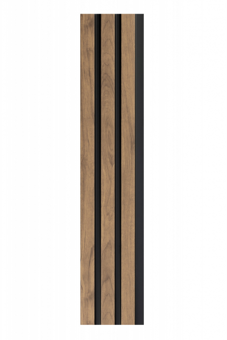 Profil dreapta pentru panou riflat 3D Olmo, Oak Craft, 270x2.6cm, Lamelio [1]