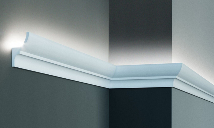 Profil pentru banda LED din poliuretan Flexibil KF701F - 7x4x200 cm [1]