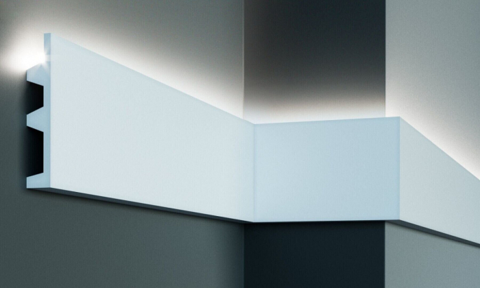 Profil pentru banda LED din poliuretan KF505 - 14.2x2.5x200 cm [1]