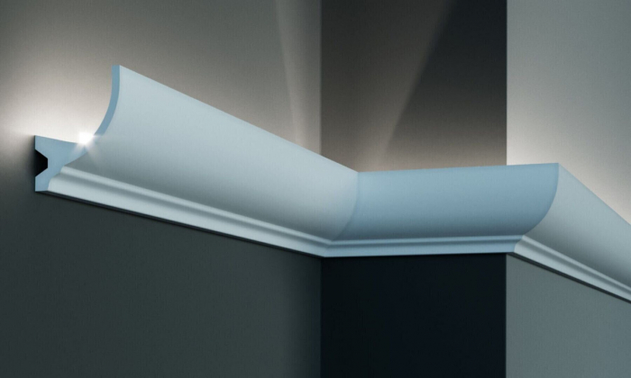 Profil pentru banda LED din poliuretan KF715 - 8.4x6.7x200 cm [1]