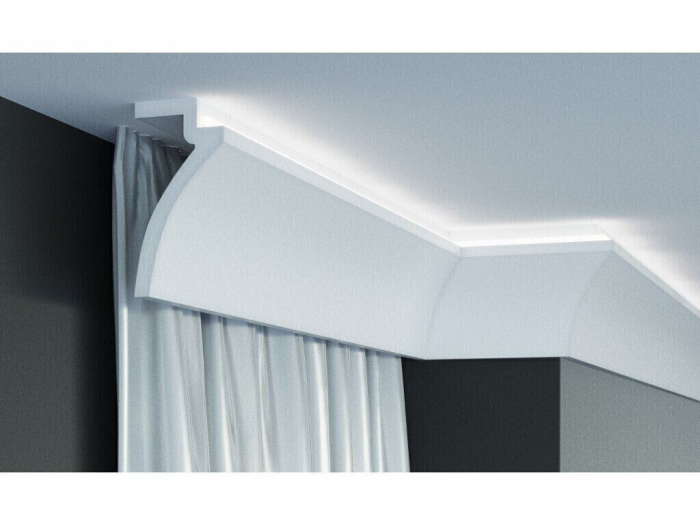 Profil pentru banda LED din poliuretan KF801 - 12x6x200 cm [2]