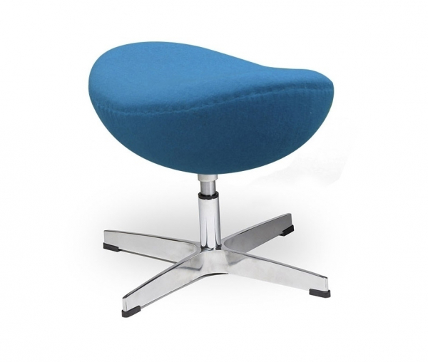 Puf Egg Classic diverse culori, lana casmir/baza aluminiu, JH-027.POPIELATY.18 - King [5]