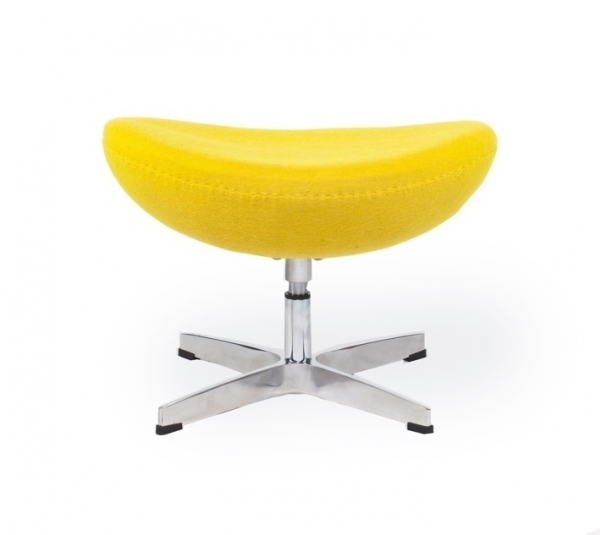 Puf Egg Classic diverse culori, lana casmir/baza aluminiu, JH-027.POPIELATY.18 - King [9]