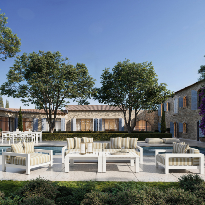   Puf exterior Relax florent bej 119475 EICHHOLTZ [2]