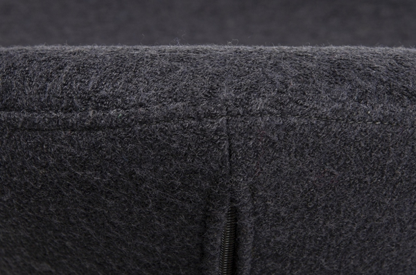 Puf modern Egg Wide Black diverse culori, lana casmir/otel, HE-066.SHO13.OTTO.B - King [9]