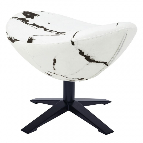 Puf modern Egg Wide Black diverse culori, lana casmir/otel, HE-066.SHO13.OTTO.B - King [24]