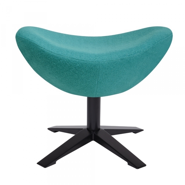 Puf modern Egg Wide Black diverse culori, lana casmir/otel, HE-066.SHO13.OTTO.B - King [18]