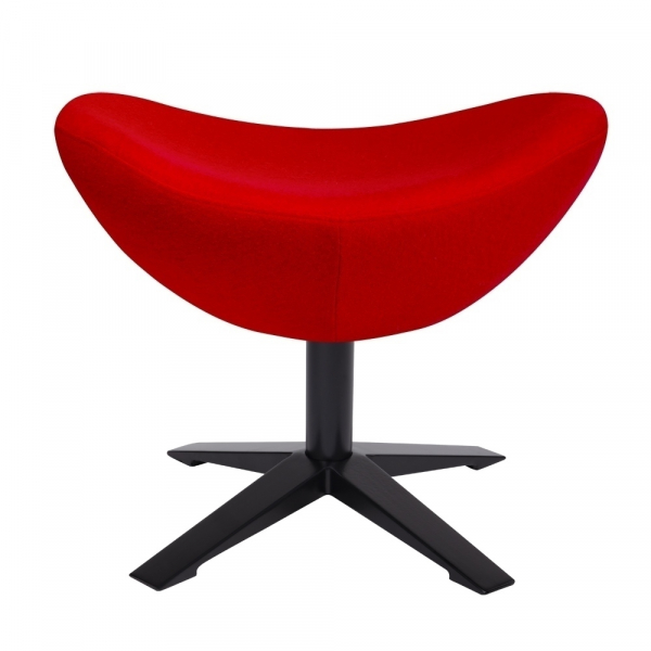 Puf modern Egg Wide Black diverse culori, lana casmir/otel, HE-066.SHO13.OTTO.B - King [12]