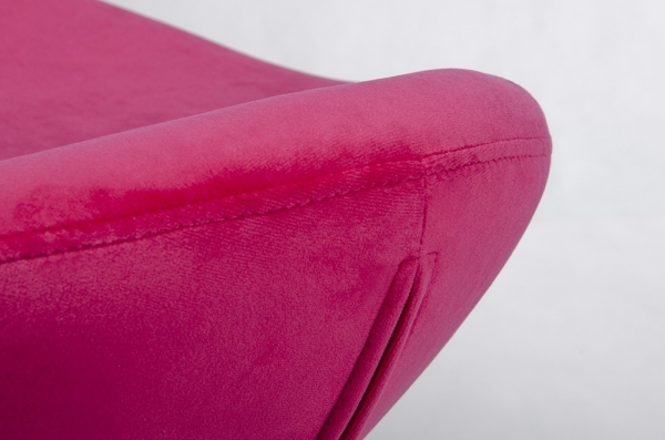 Puf modern Egg Wide Velvet Black diverse culori, velur/otel, HE-066.HM8-19.OTTO.B - King [18]