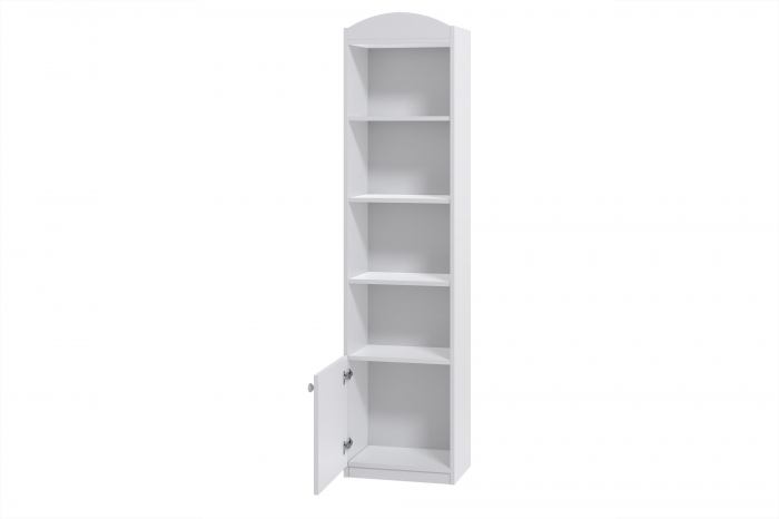 Raft carti copii Babydrean MDF alb/roz,albastru/verde, 187x46 cm [3]