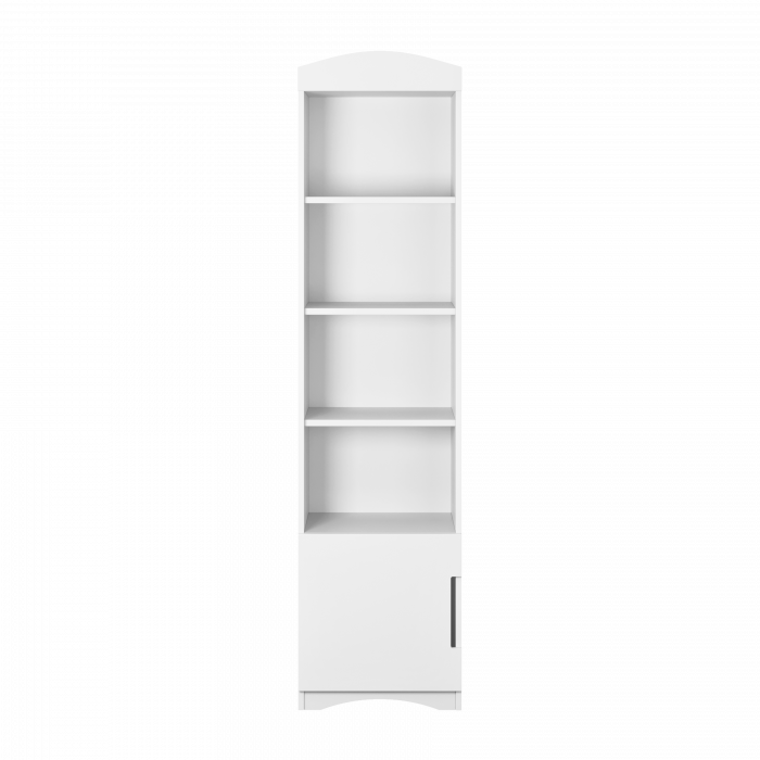 Raft carti copii Classic MDF alb, 180,5x46 cm [6]