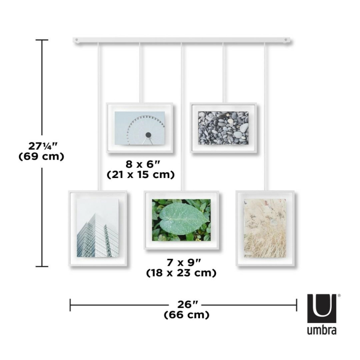 Ramă Foto din Metal Alb, 70x3x79cm, Umbra 1013426-660 [6]