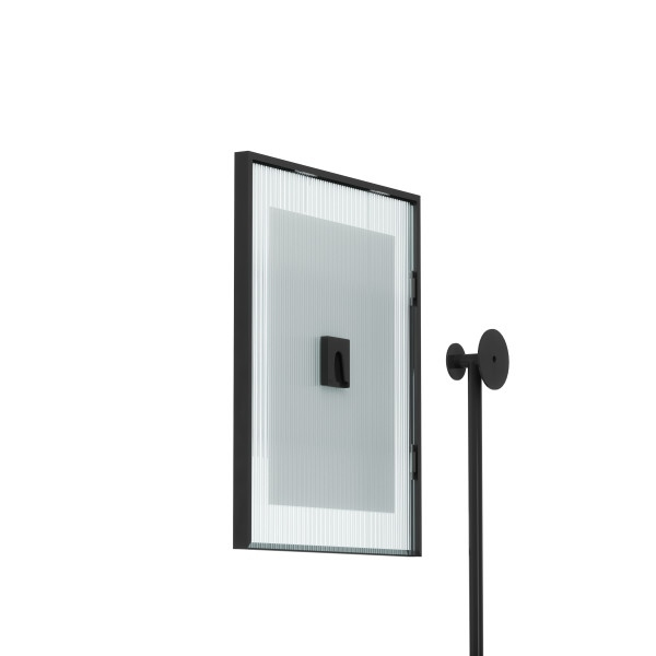 Ramă Foto Flute Wall 57x8x99 cm, Metal Negru - Umbra [8]