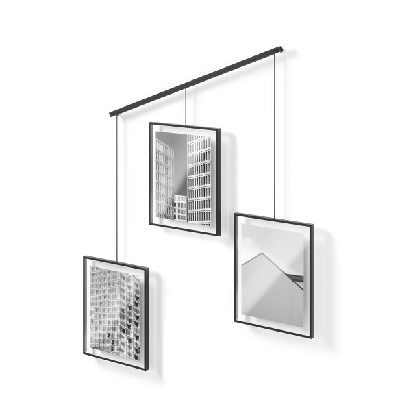 Ramă Foto din Metal Negru, 73x3x82cm, Umbra 1018090-040 [2]