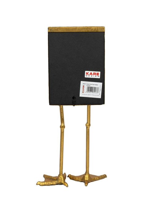 Ramă Foto Duck Feet Pionowa, Oțel A și Sticlă Auriu - Kare Design [2]