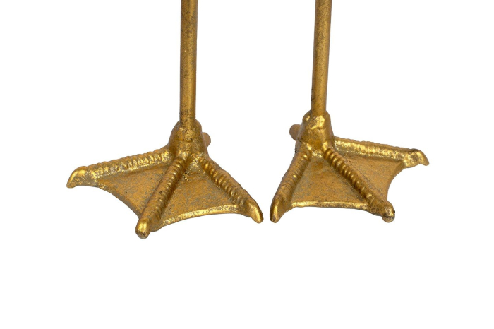 Ramă Foto Duck Feet Pozioma 19x9,5x37,5 cm, Oțel și Sticlă Auriu - Kare Design [3]