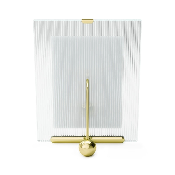 Ramă Foto Flute 19x11x23 cm, Sticlă Auriu Polisat - Umbra [5]