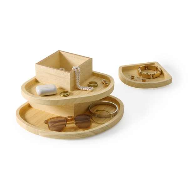 Recipient de Depozitare Cove 23x13x23 cm, MDF Natural - Umbra [3]