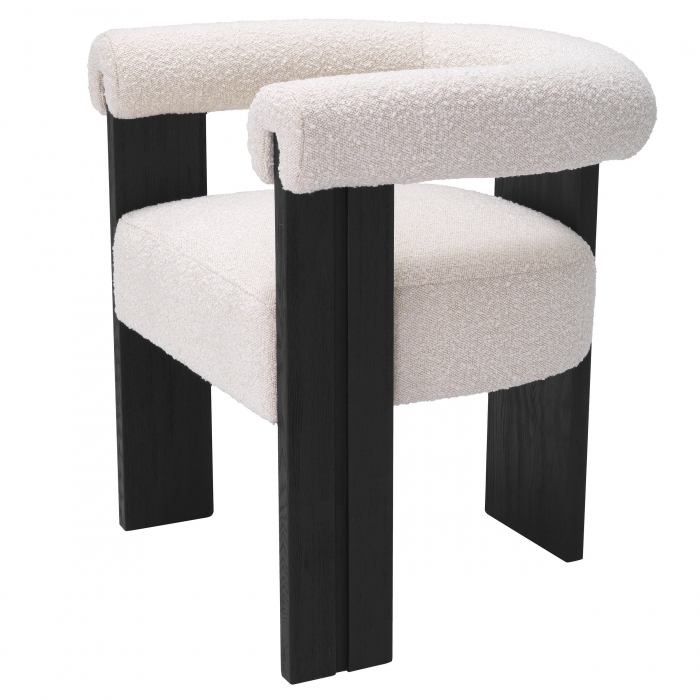   Scaun de dining Percy bouclé crem 116095 EICHHOLTZ [4]