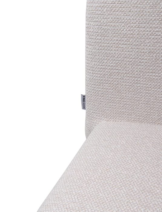 Scaun Alya 40x48x82 cm, Bej - King Home [5]