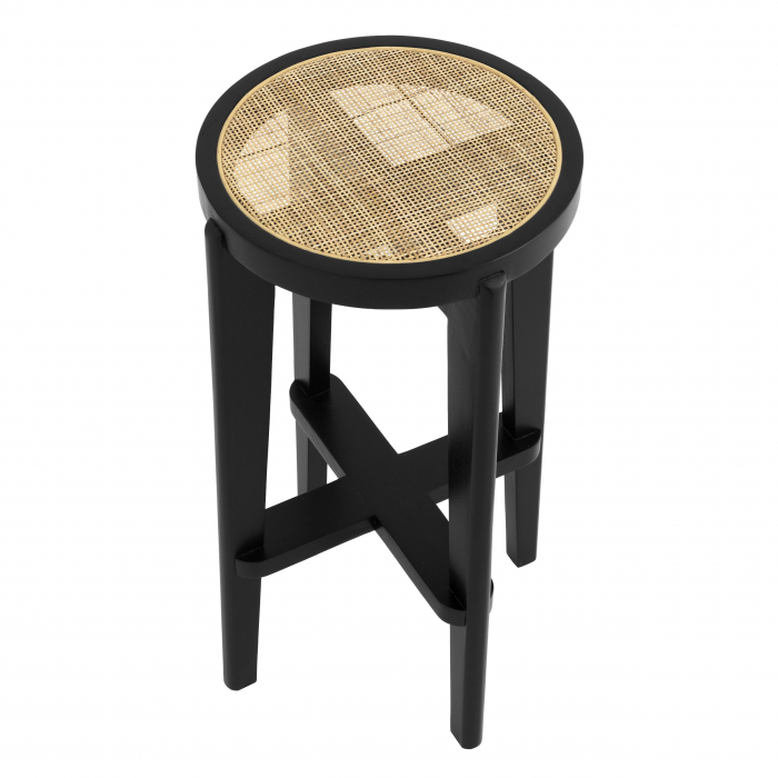   Scaun de bar Dareau clasic negru 114381 EICHHOLTZ [4]