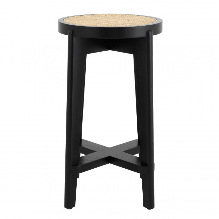   Scaun de bar Dareau negru clasic 114382 EICHHOLTZ [2]