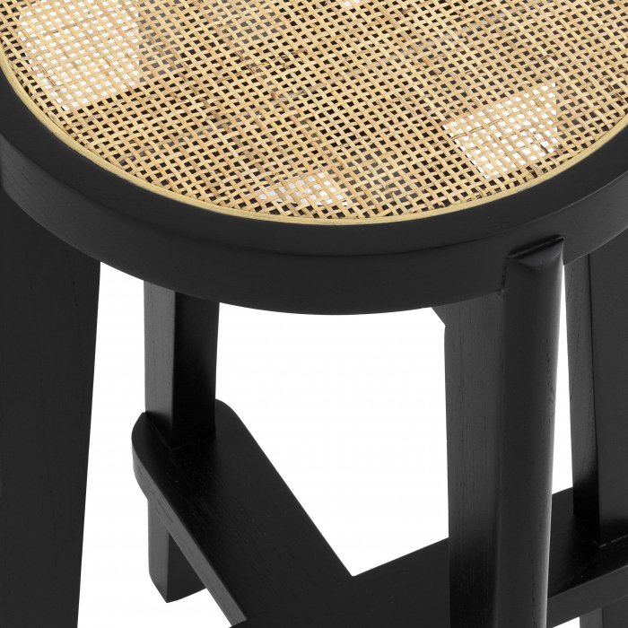   Scaun de bar Dareau negru clasic 114382 EICHHOLTZ [5]